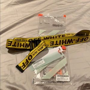 OFF-WHITE INDUSTRIAL BELT
